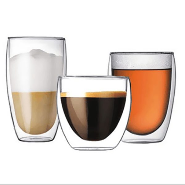 1 Pcs Heat-resistant Double Wall Glass Cup Beer Coffee Cup Set Handmade Creative Beer Mug Tea glass Whiskey Glass Cups Drinkware - Image 3