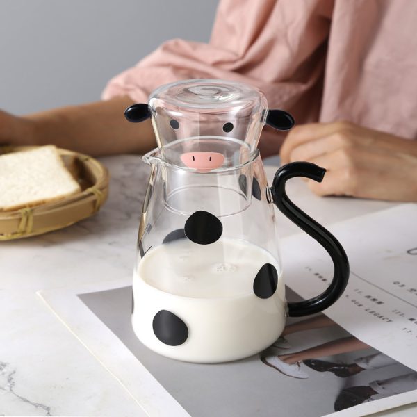 Cold Water Jug Glass Cup Cooler Cartoon Glass Jug - Image 5