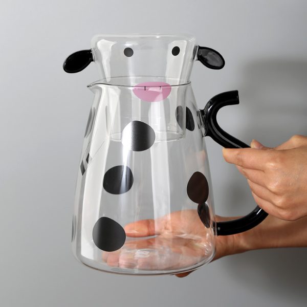 Cold Water Jug Glass Cup Cooler Cartoon Glass Jug - Image 7